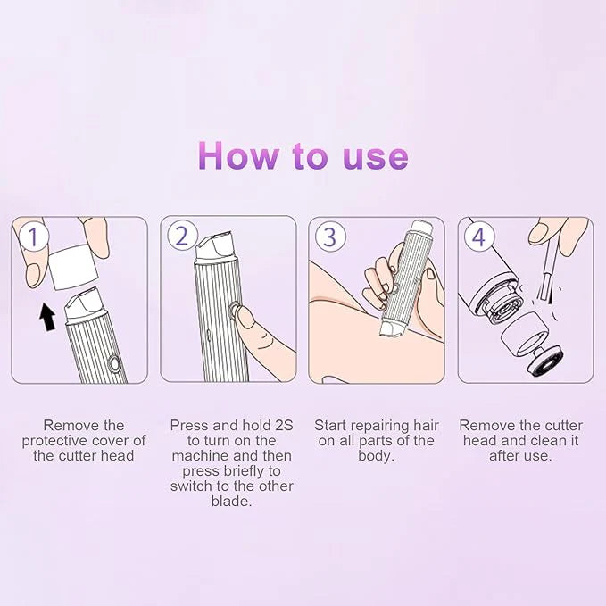 Double Head Electric Shaver | ماكينة حلاقة كهربائية برأسين