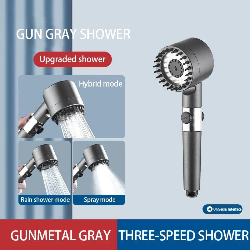 3 Mode Adjustable Filter Shower Head