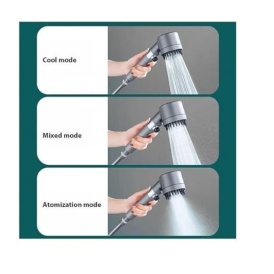 3 Mode Adjustable Filter Shower Head