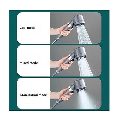 3 Mode Adjustable Filter Shower Head
