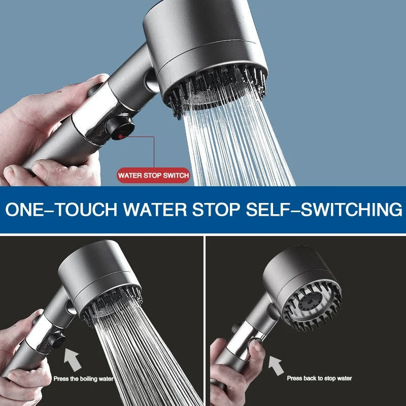3 Mode Adjustable Filter Shower Head