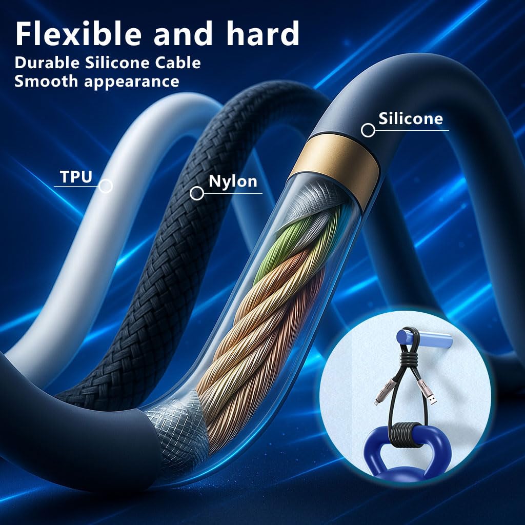 4-in-1 Multi USB Charging Cable