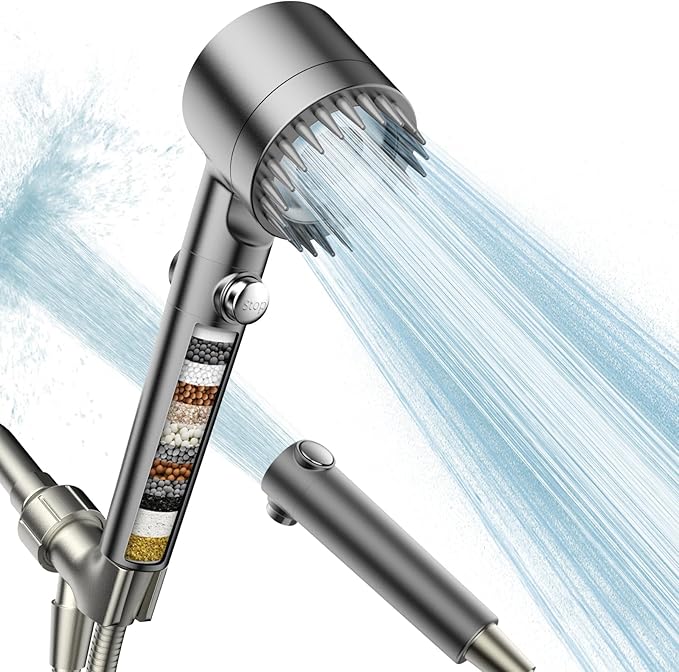 3 Mode Adjustable Filter Shower Head