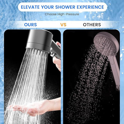 3 Mode Adjustable Filter Shower Head