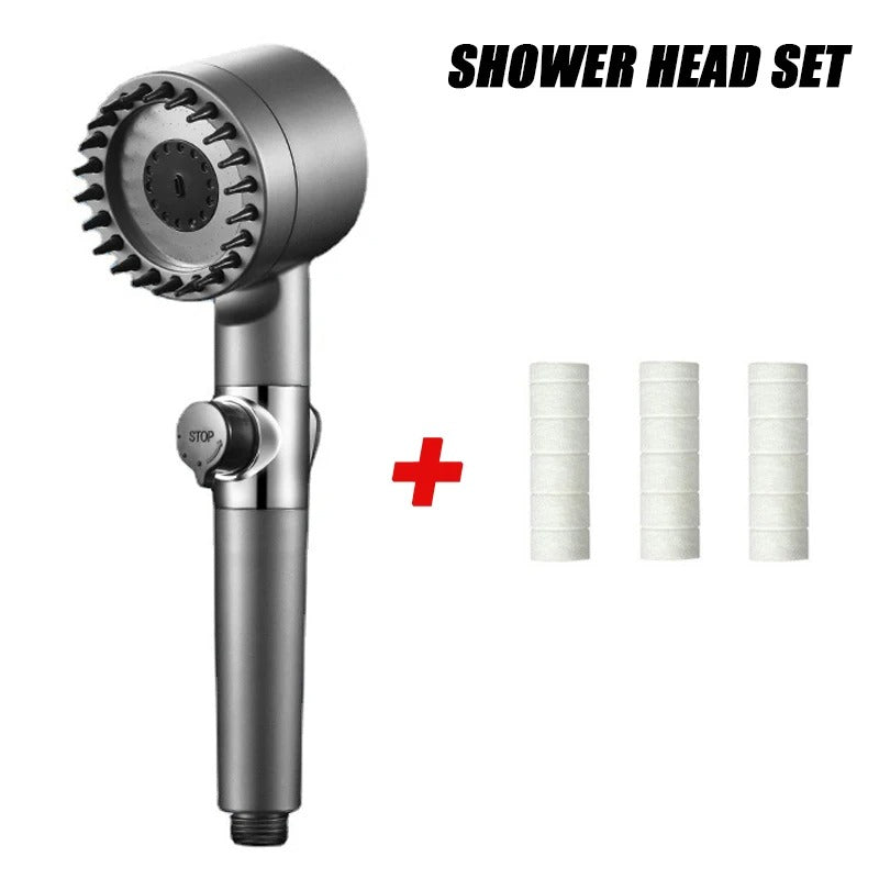 3 Mode Adjustable Filter Shower Head