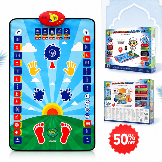 Kids Interactive Prayer Mat – Learn Salah Step by Step