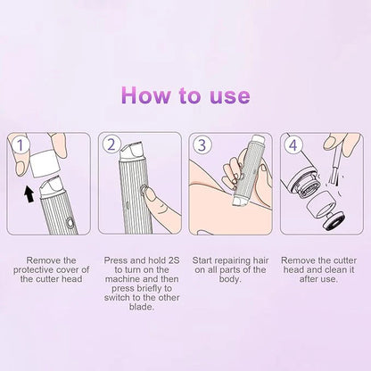Double Head Electric Shaver | ماكينة حلاقة كهربائية برأسين