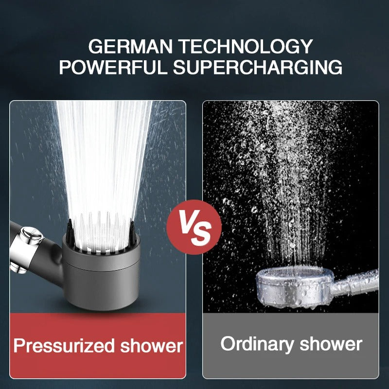 3 Mode Adjustable Filter Shower Head