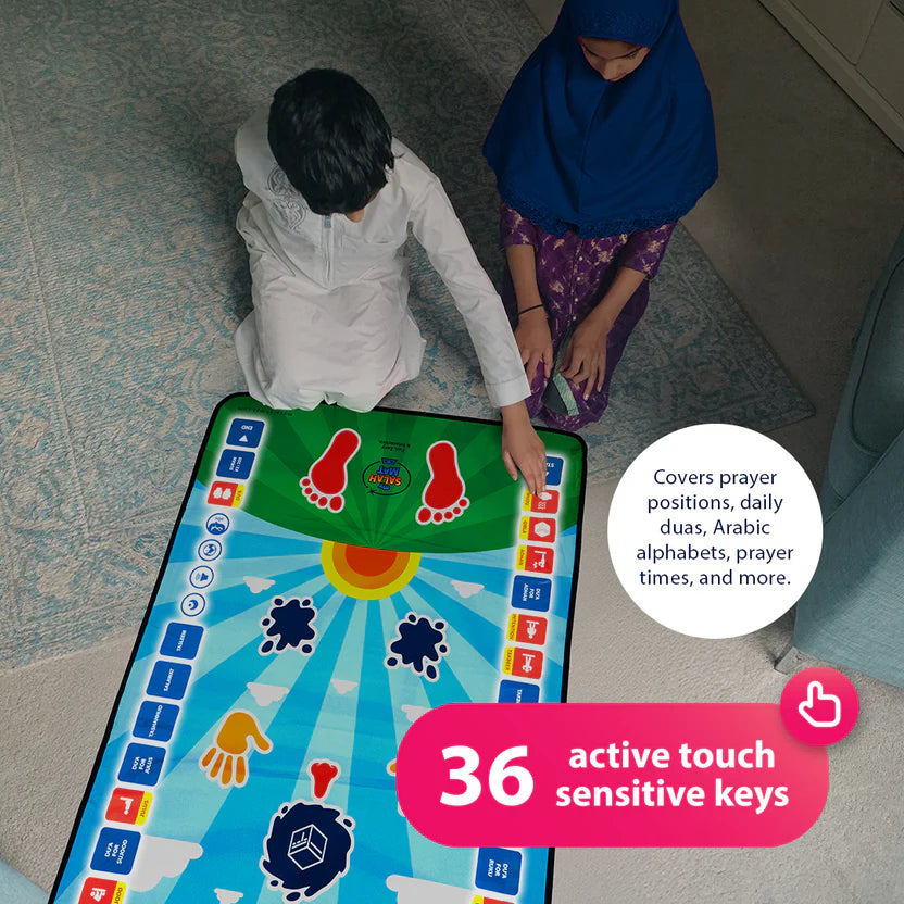 Kids Interactive Prayer Mat – Learn Salah Step by Step
