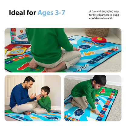 Kids Interactive Prayer Mat – Learn Salah Step by Step