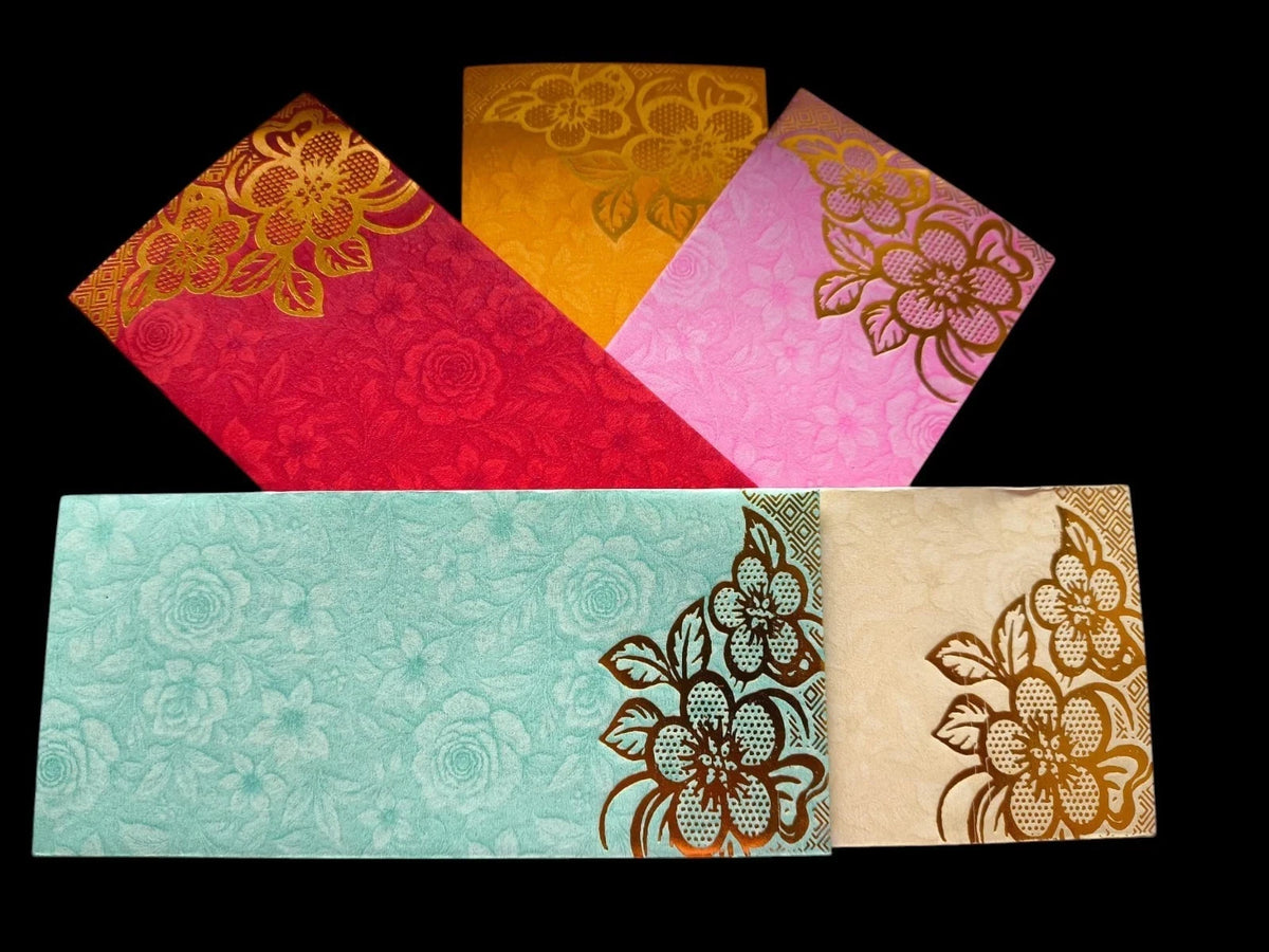 Pack of 50 Wedding Envelopes Elegant Money Gift Envelopes for Wedding & Events