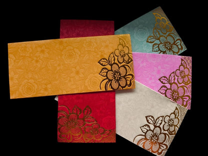 Pack of 50 Wedding Envelopes Elegant Money Gift Envelopes for Wedding & Events